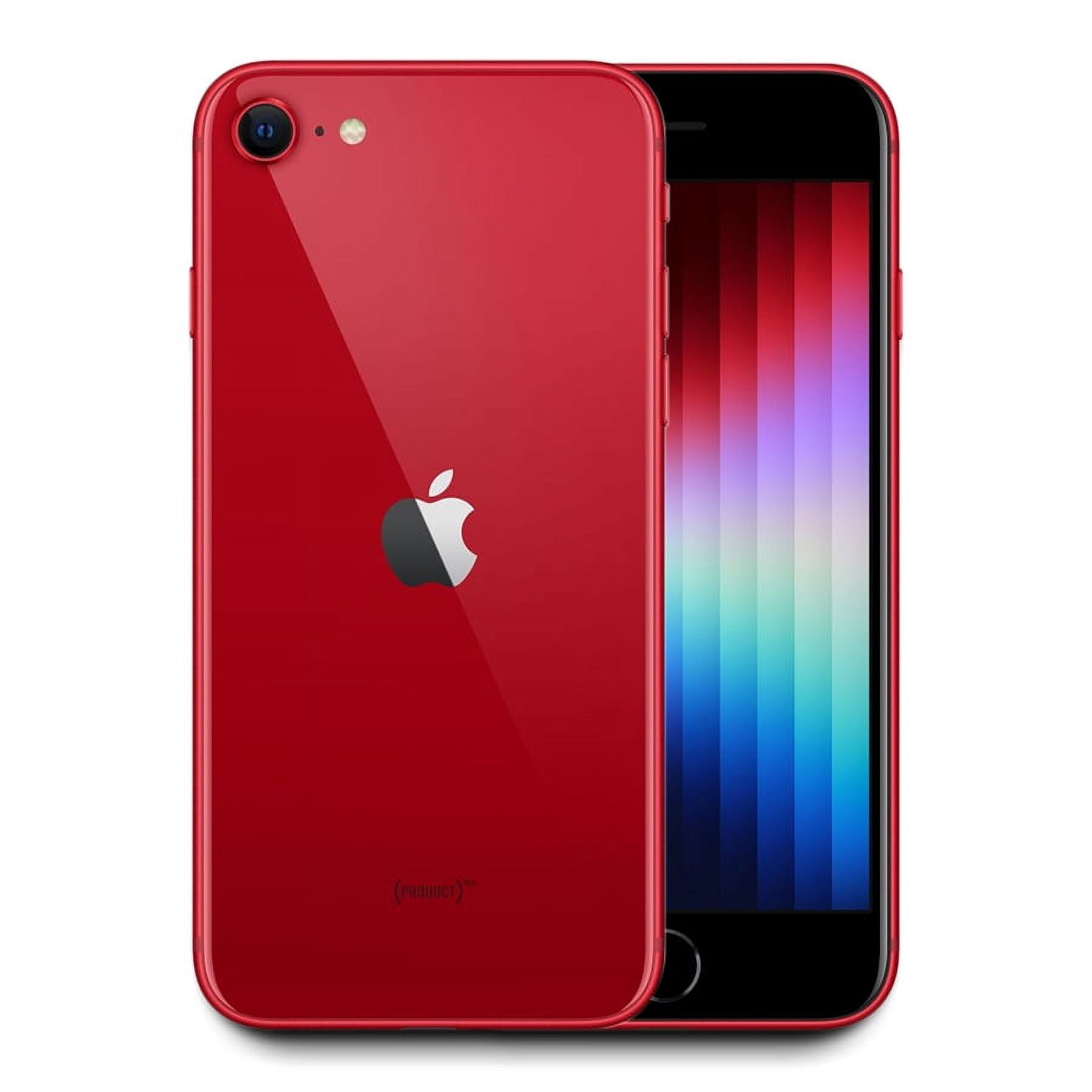 Restored Apple IPhone SE 3rd Gen 64GB Red Carrier Unlocked Restored Apple IPhone SE 3rd Gen 64GB Red Carrier Unlocked