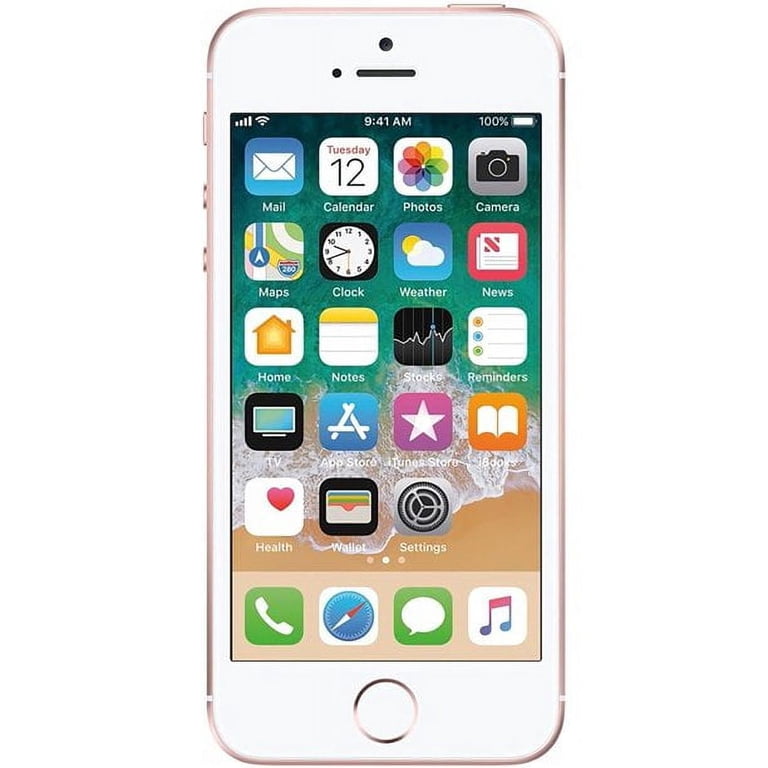 Restored Apple iPhone SE - GSM Unlocked - Rose Gold - 32GB