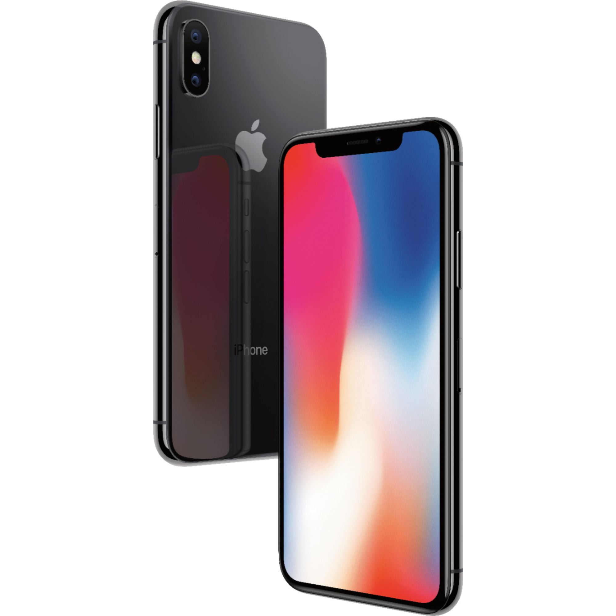 iPhone X 256GB Space Gray - New battery - Refurbished product