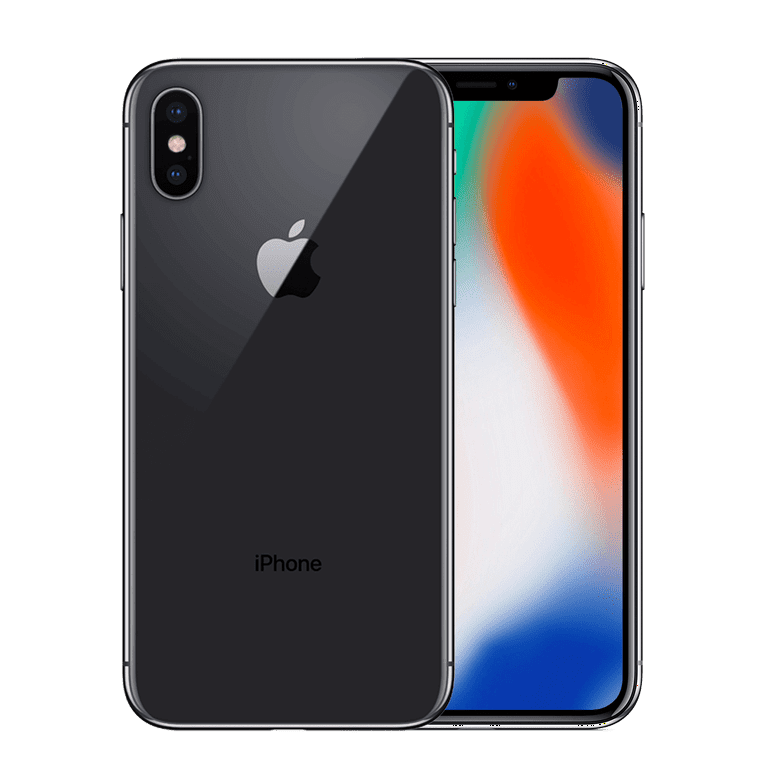 Restored Apple iPhone X, 64GB, Space Gray - For AT&T / T