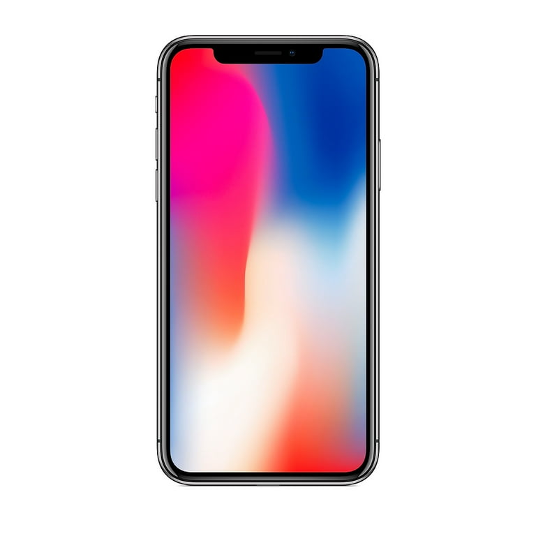 Restored Apple iPhone X 64GB Space Gray GSM Unlocked (AT&T + T-Mobile)  Smartphone (Refurbished)