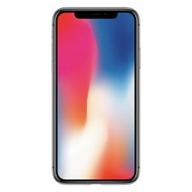 Restored Apple iPhone X, Smartphone, 256GB, Fully Unlocked, SpaceGray Color (Refurbished)