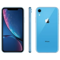 Restored Apple iPhone XR - Fully Unlocked - 128 GB Blue (Refurbished)