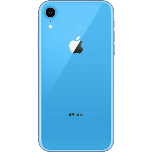 Restored Apple iPhone XR Fully Unlocked 128 GB Blue (Refurbished