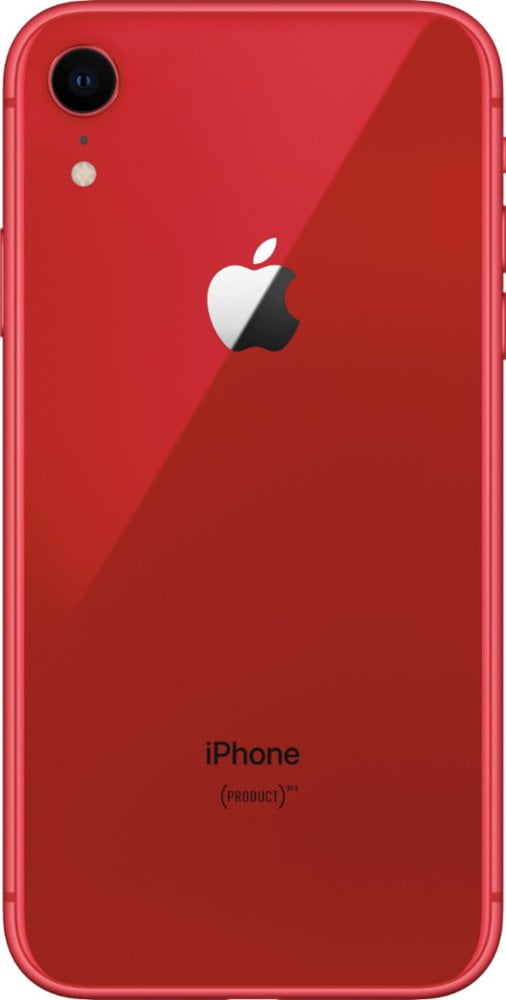 Restored Apple iPhone XR 128GB (PRODUCT) Red LTE Cellular MT022LL