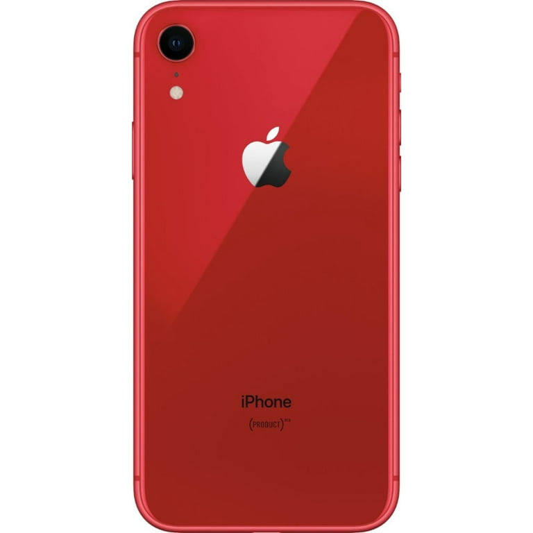 Restored Apple iPhone XR 128GB (PRODUCT) Red LTE Cellular MT022LL