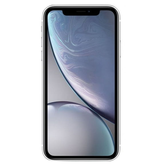 Restored Apple iPhone XR - Fully Unlocked - 128 GB White (Refurbished)