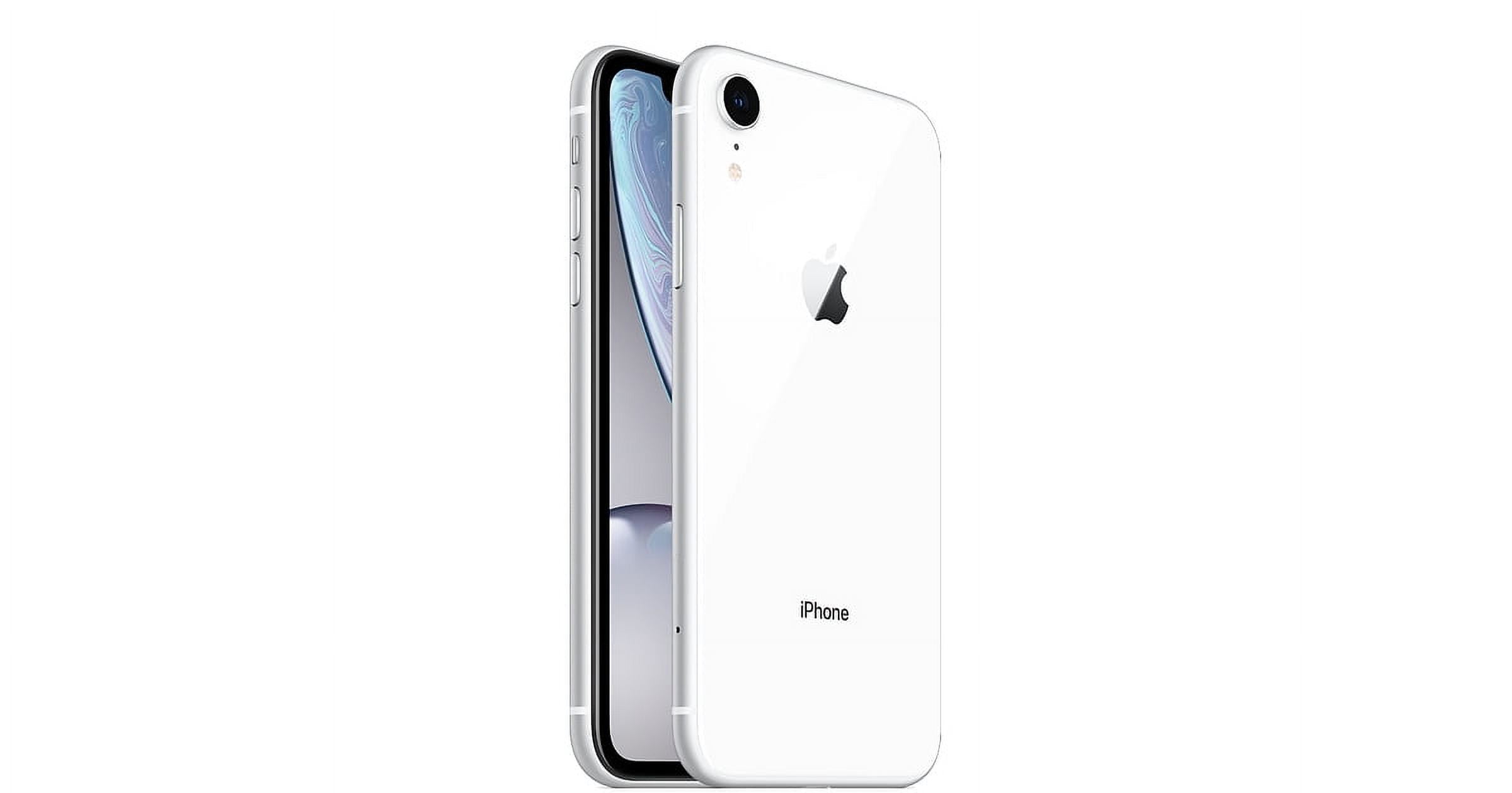 Restored Apple iPhone XR 128GB White LTE Cellular AT&T MT3U2LL/A