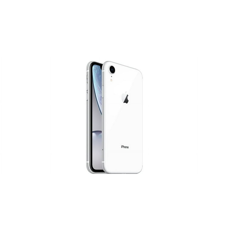 Restored Apple iPhone XR 128GB White LTE Cellular AT&T MT3U2LL/A