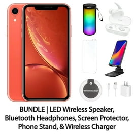 Restored Apple iPhone XR 256GB Black Fully Unlocked Bundle