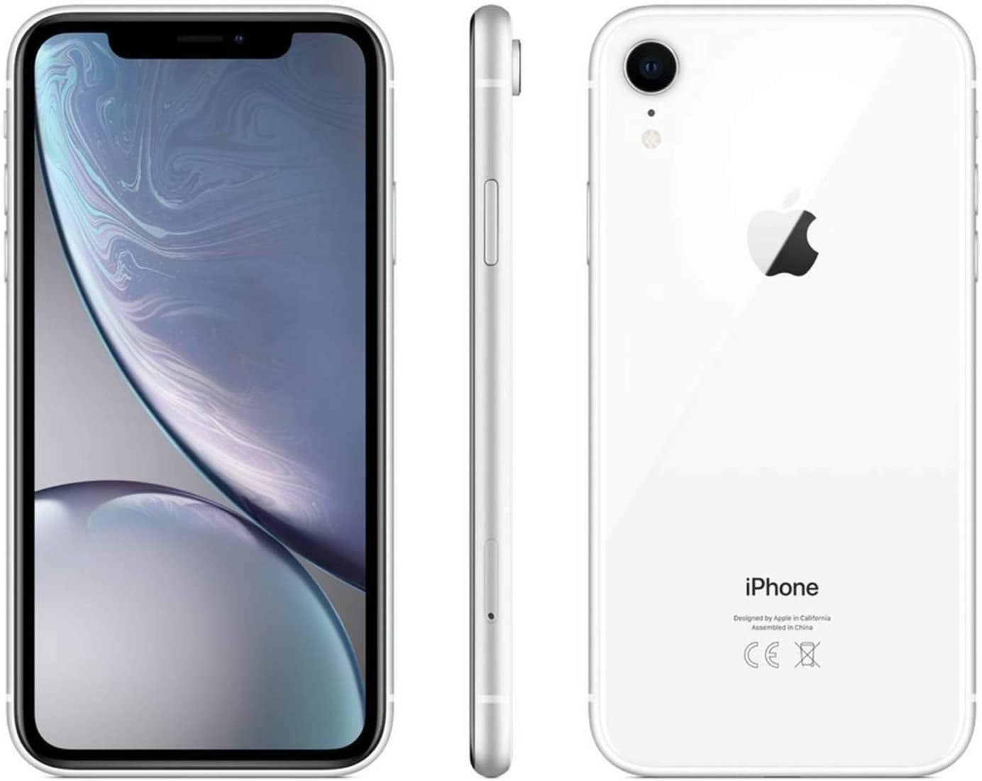 Restored Apple iPhone XR 256GB White Fully Unlocked Smartphone (Refurbished)