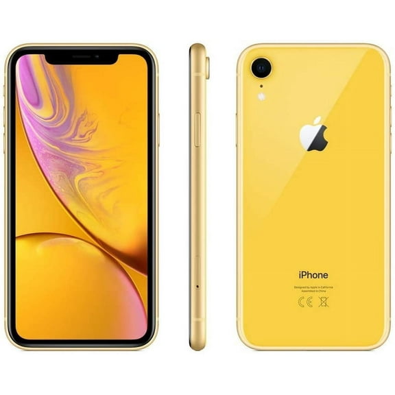 Restored Apple iPhone XR - Carrier Unlocked - 256 GB Yellow (Refurbished)