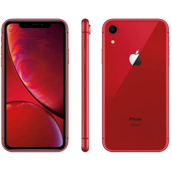 Restored Verizon, Apple iPhone XR, A1984, Cell Phones, 64GB 4G LTE, Red/6.1",1,1 pack