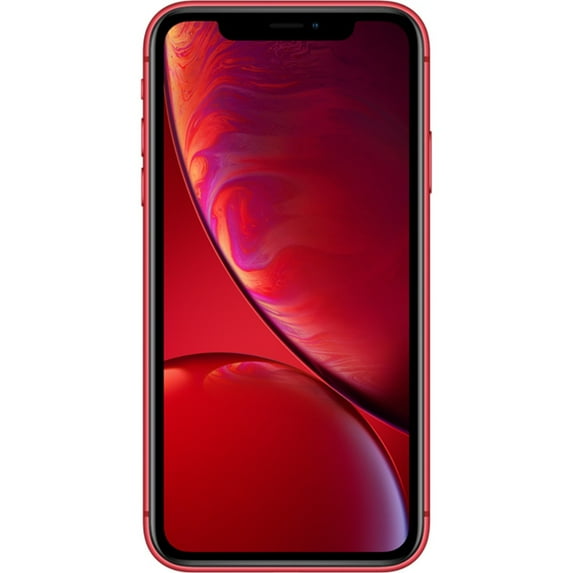 Restored Apple iPhone XR 64GB AT&T Locked Phone w/ 12MP Camera - Red (Refurbished)