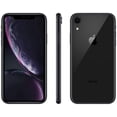 thumbnail image 1 of Restored Premium Apple iPhone XR - Fully Unlocked - 64 GB Black (Refurbished), 1 of 2