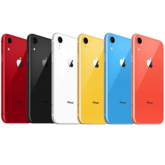 Restored GSM, Apple, A1984, Cell Phones, Water-Resistant, iPhone XR 64GB 3GB RAM 4G LTE iOS Smartphone, Black/6.1 in