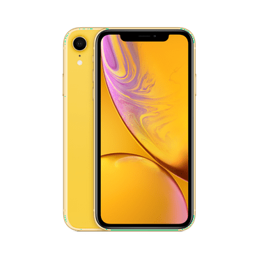 Restored Apple iPhone XR - Fully Unlocked - 64 GB Yellow (Refurbished)