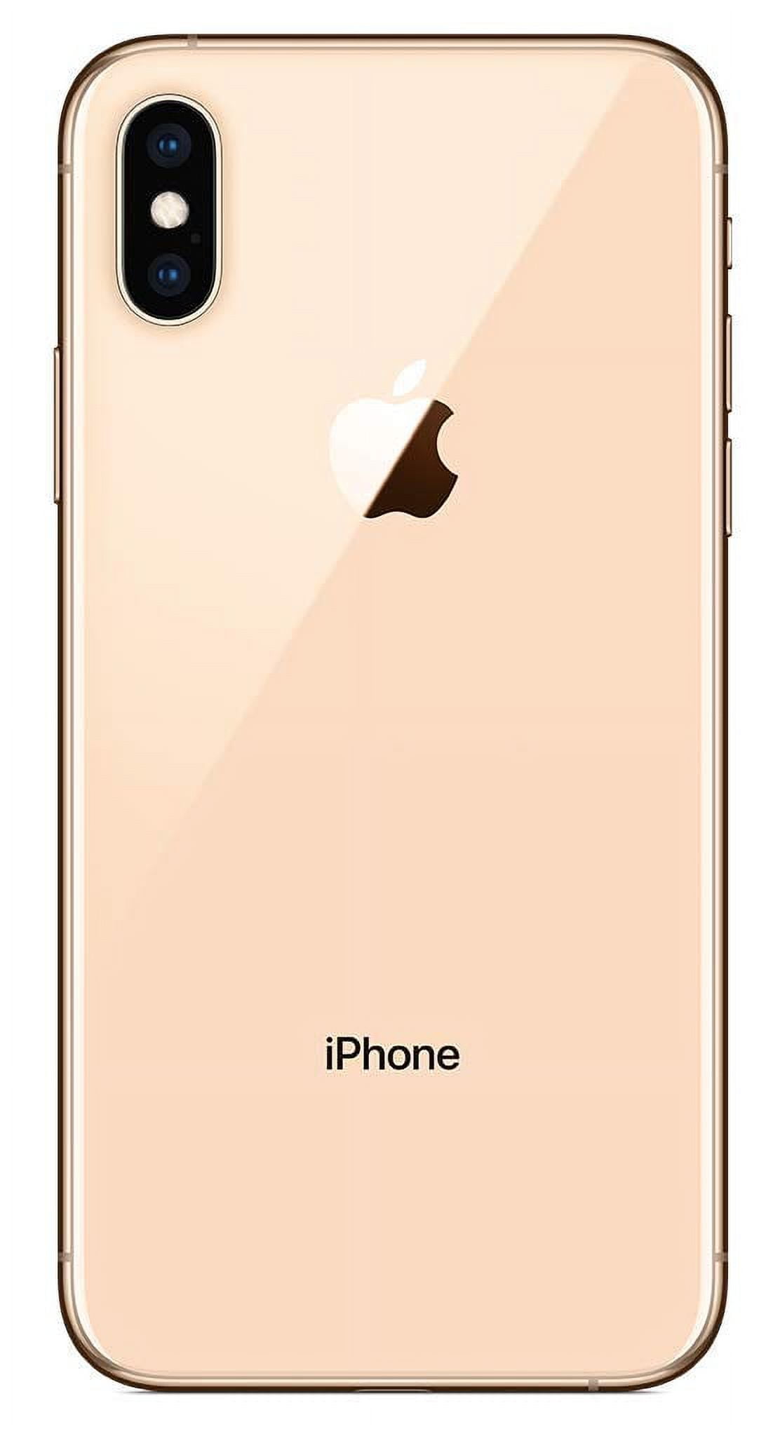 Apple iPhone XS, 64GB, Gold - Fully Unlocked (Reacondicionado