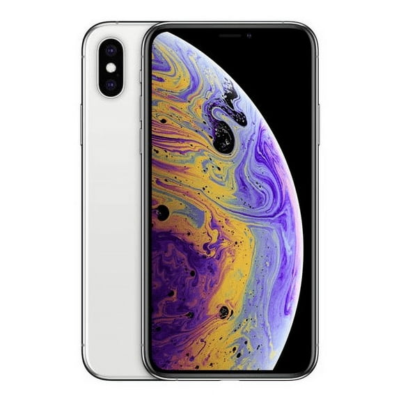 Restored Apple iPhone XS - Carrier Unlocked - 64GB Silver (Refurbished)