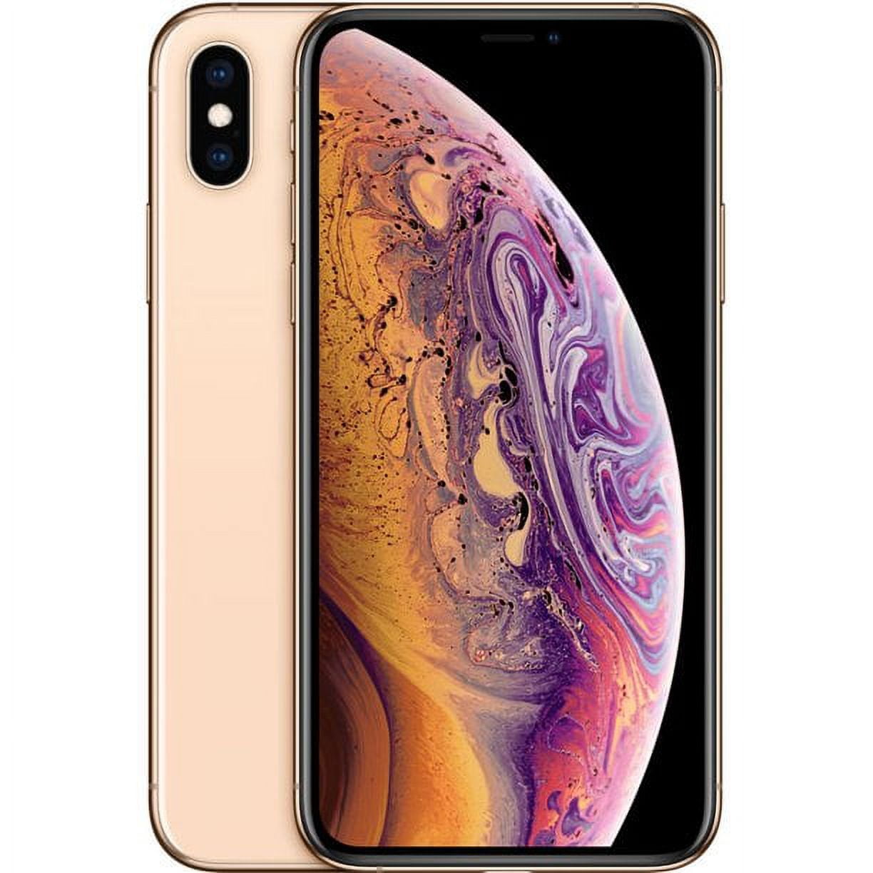 Restored Apple iPhone XS - Fully Unlocked - 64 GB Gold (Refurbished)