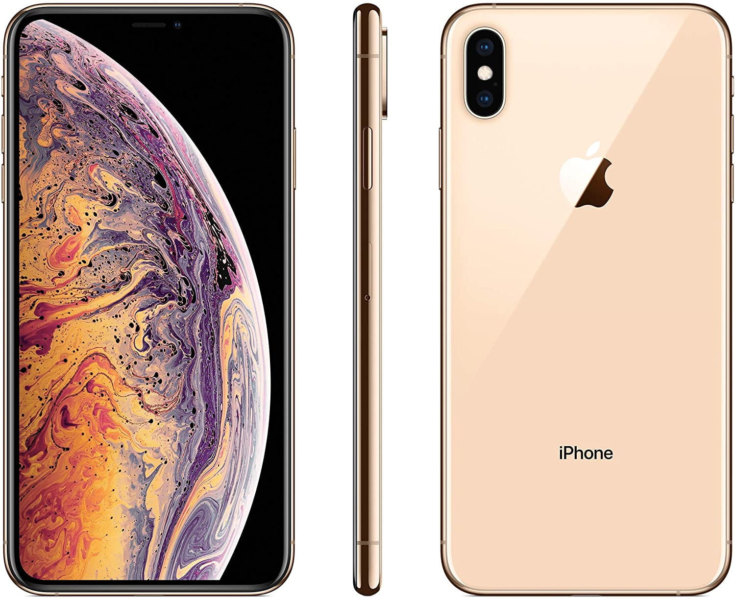 Amazon.com: Apple iPhone XS Max, 64GB, Gold - Unlocked