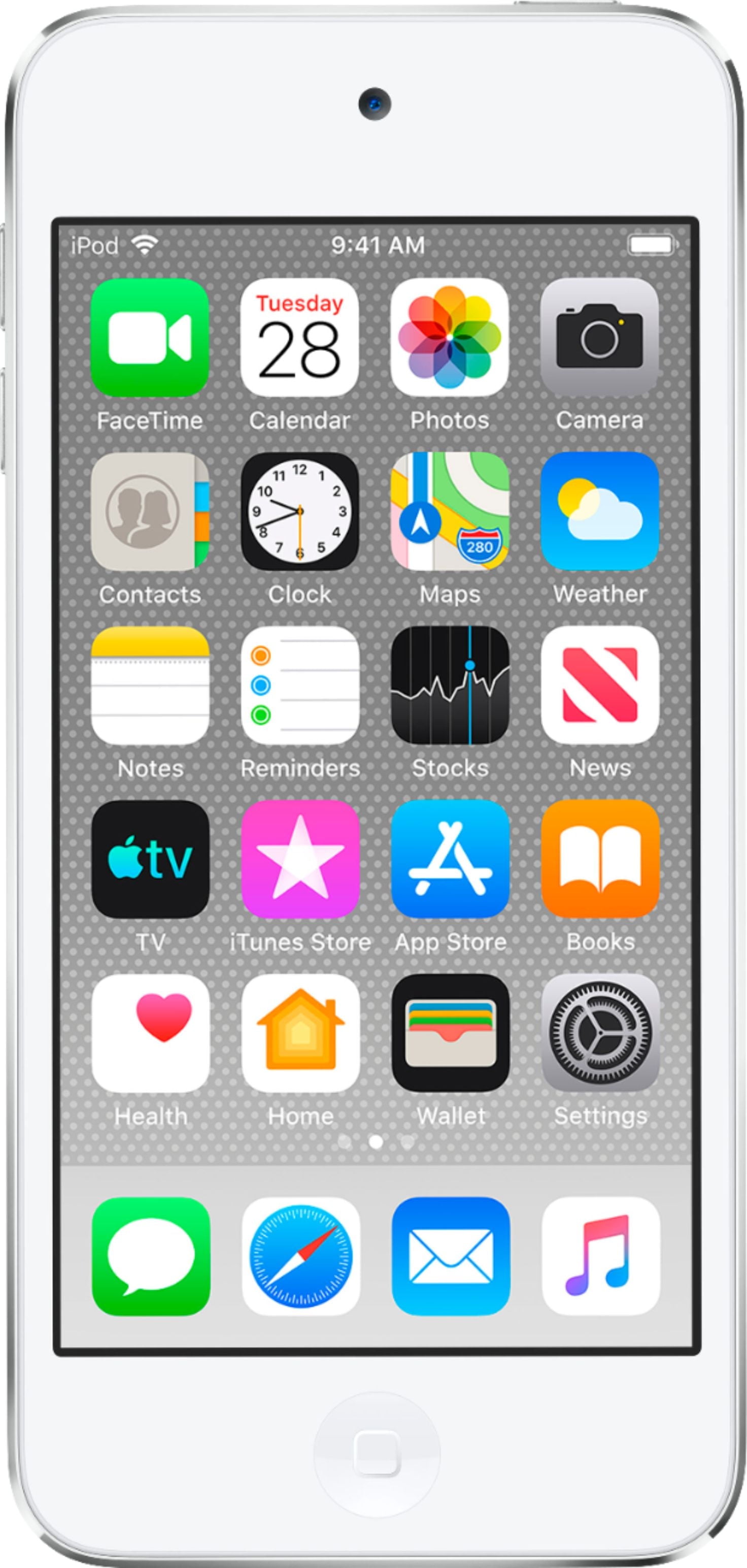 Pre-Owned Apple iPod Touch 32GB (7th Gen) Silver - Walmart.com