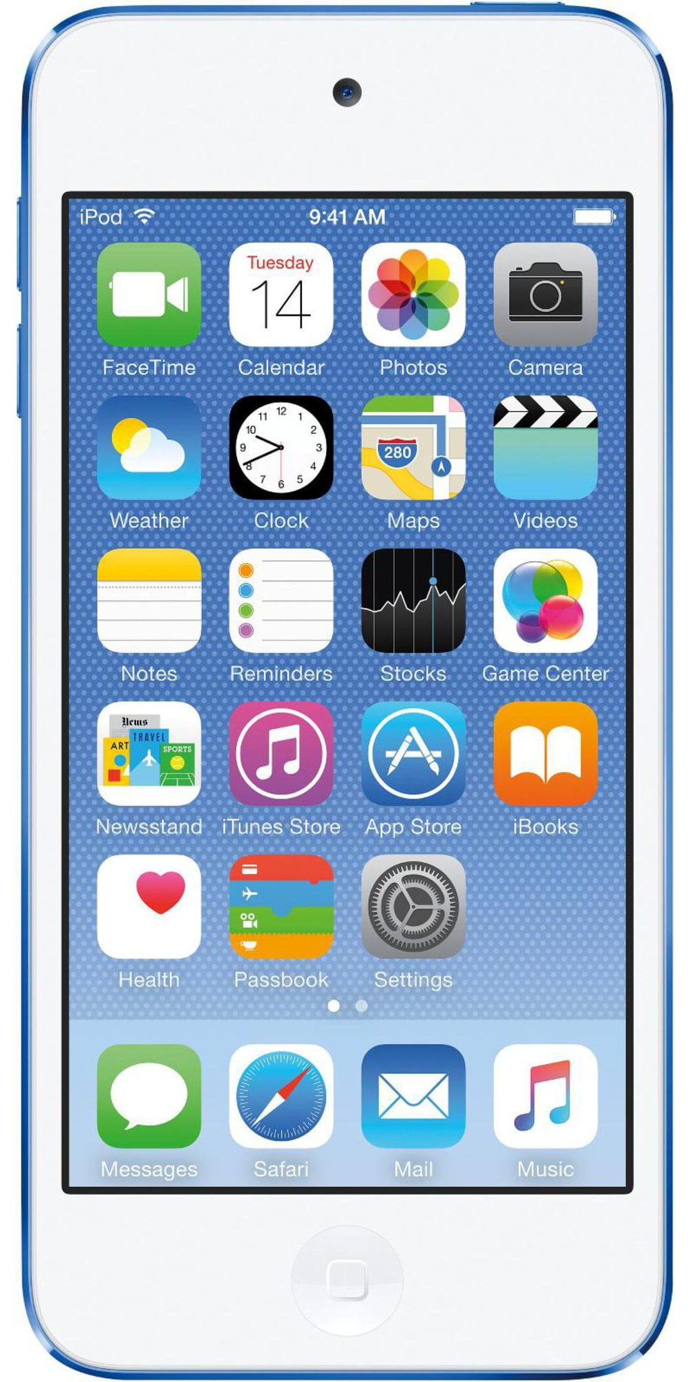 Restored Apple iPod Touch 6th Generation 16GB Blue 3A650LL/A
