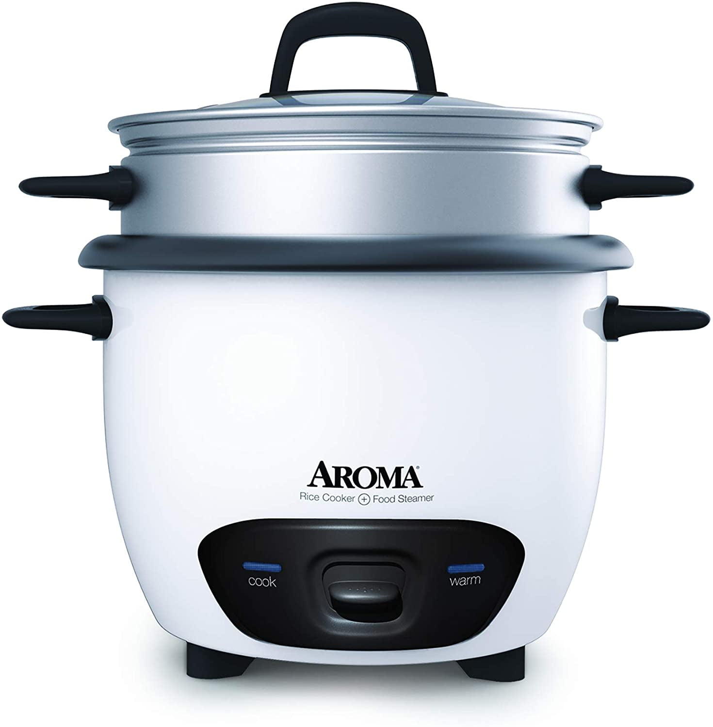 Restored Aroma Housewares 20-Cup Rice Cooker & Food Steamer ARC-360-NGP  (Refurbished) 