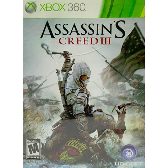Restored Assassin's Creed 3 (Xbox 360, 2012) (Refurbished)