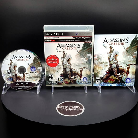 Restored Assassin's Creed III Sony PlayStation 3 PS3