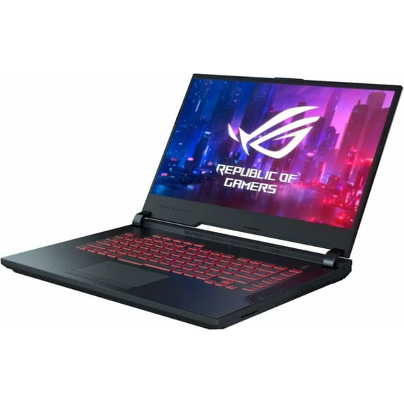 Restored Asus ROG Strix 15 G G531 Laptop | 15.6" 1920x1080 FHD | Core i7 - 9750H - 512GB SSD Hard Drive - 16GB RAM - Nvidia GeForce GTX 1650 | 6 cores @ 4.5 GHz - 4GB GDDR5 Win 10 Home Black (Refurbished)