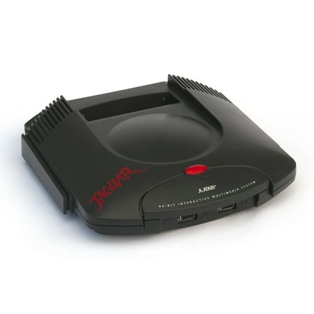 Restored Atari Jaguar Video Game Console System with Matching Controller and Cables (Refurbished)