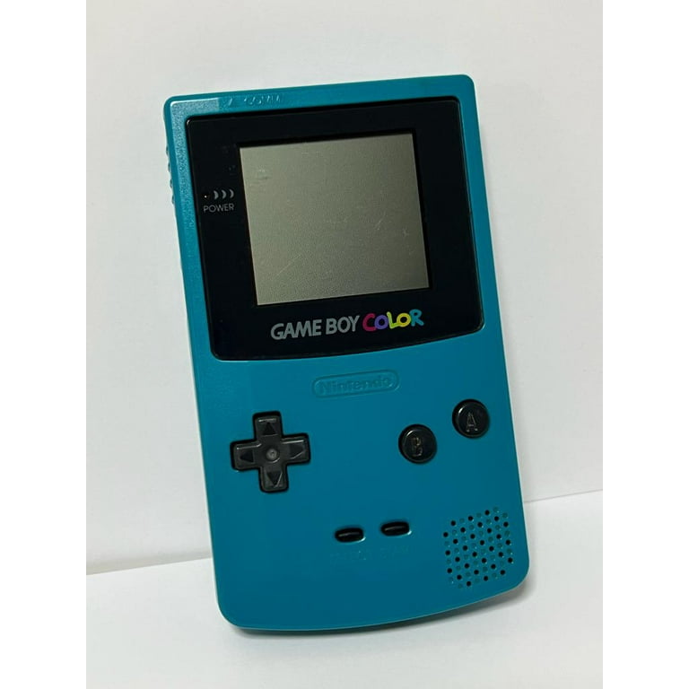 Restored Authentic GameBoy Color Nintendo Game Boy Color Teal Refurbished