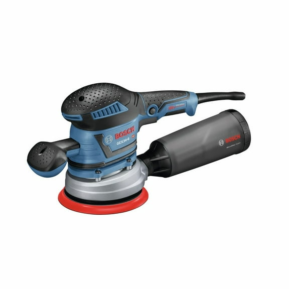 Restored Bosch GEX34-6N-RT 120V 3.3 Amp Multi-Hole 6 in. Corded Random Orbit Sander/Polisher (Refurbished)