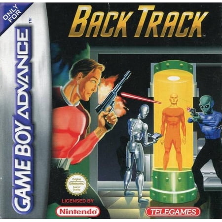 Restored BackTrack (Nintendo GameBoy Advance, 2001) Shooter Game (Refurbished)