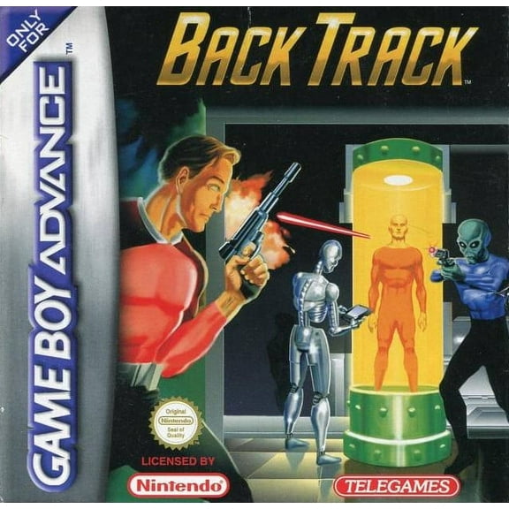 Restored BackTrack (Nintendo GameBoy Advance, 2001) Shooter Game (Refurbished)