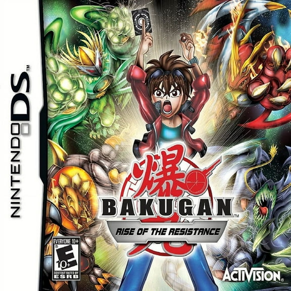 Restored Bakugan: Rise of the Resistance Nintendo DS, Physical, Action & Adventure Video Game