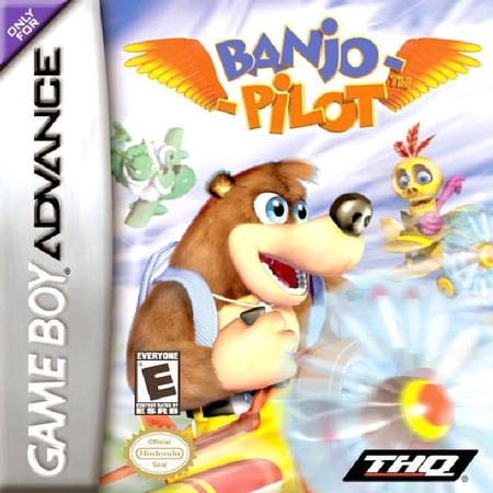 Restored Banjo Pilot (Nintendo GameBoy Advance, 2005) Racing Game (Refurbished)