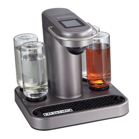 Restored Bartesian Premium Cocktail Machine for the Home Bar, Gray, Model R55300 (Refurbished)