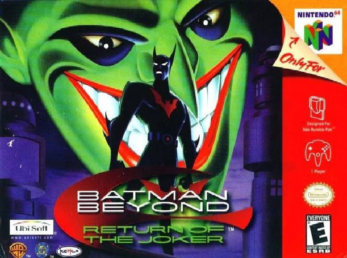 Batman Beyond: Return of the Joker, Physical, Nintendo 64, Action & Adventure Video Game