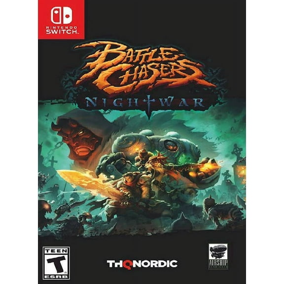 Restored Battle Chasers: Nightwar (Nintendo Switch, 2018) RPG Game (Refurbished)
