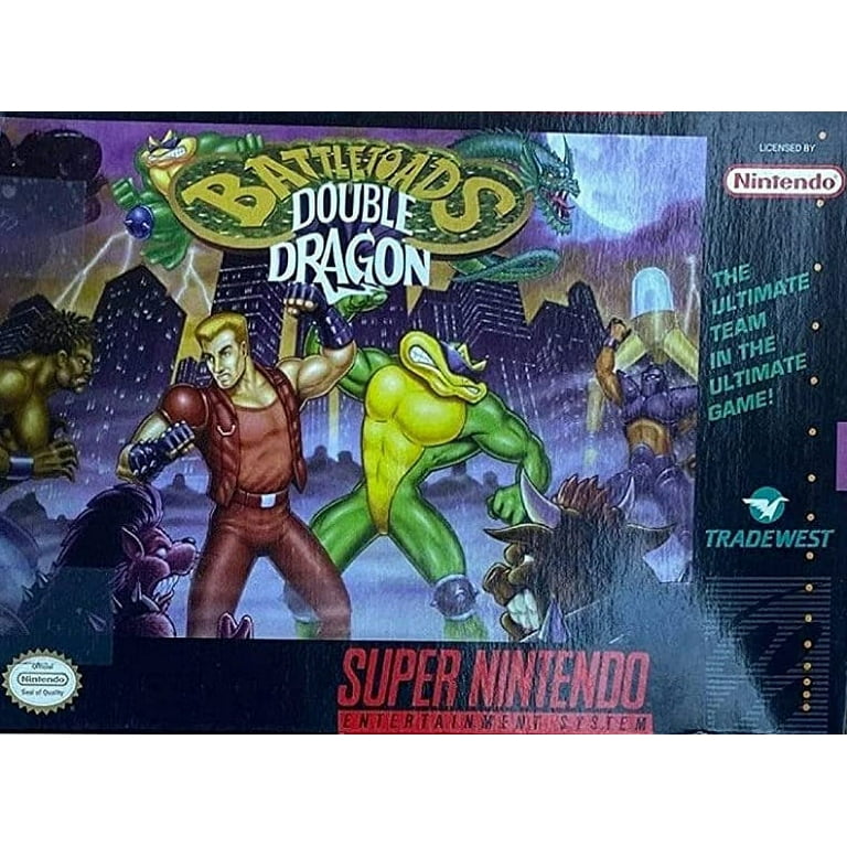 Battletoads & Double Dragon[北米版SNES](中古[ソ