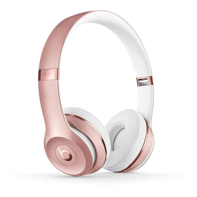 Restored Beats MNET2LL/A Solo3 Wireless On-Ear Headphones - Rose Gold (Refurbished)