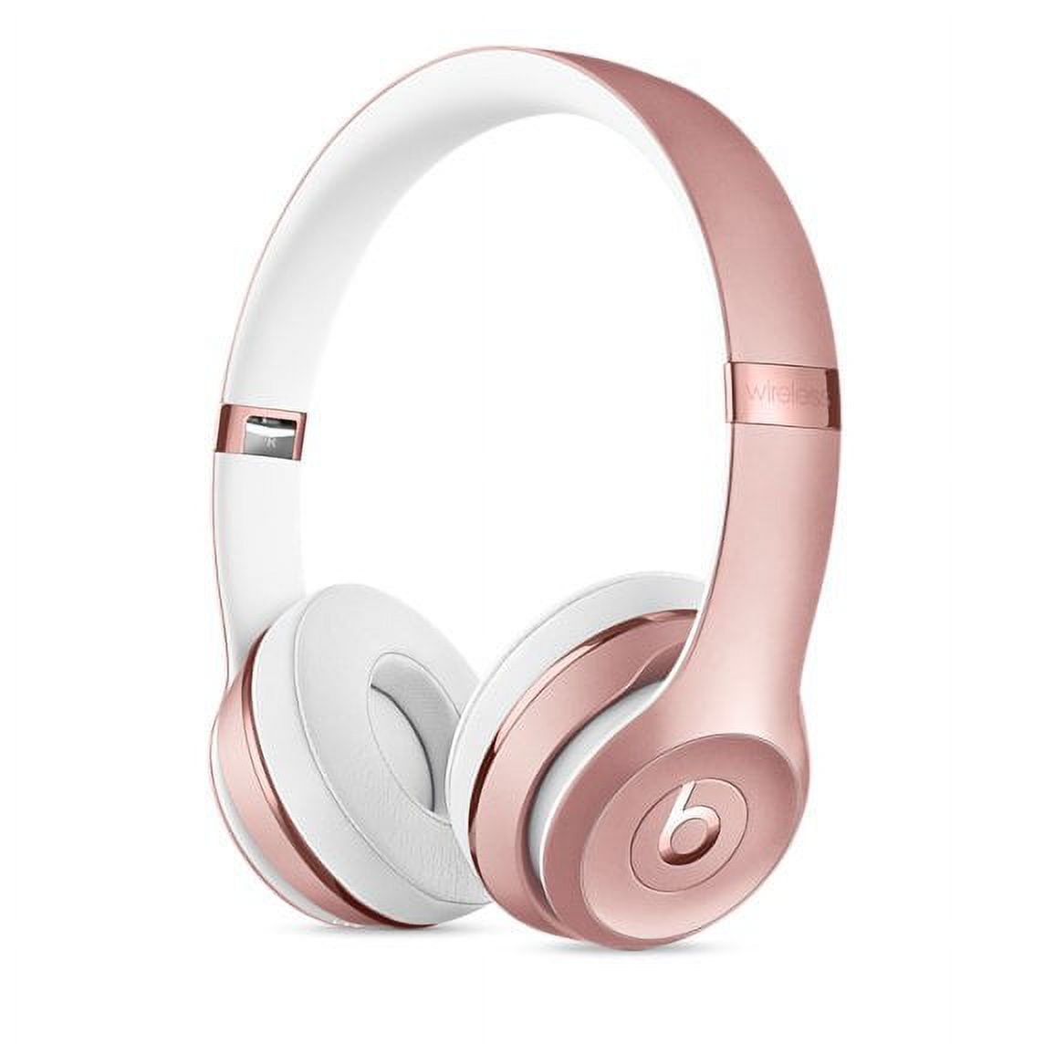 Restored Beats Solo 3 Wireless OnEar Headphones Rose Gold (Refurbished) - image 1 of 5