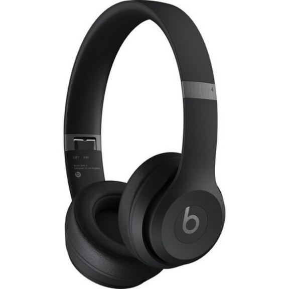 Restored Beats Solo 4 Wireless On-Ear Headphones Matte Black (Refurbished)
