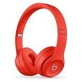 thumbnail image 1 of Restored Beats Solo3 Wireless On Ear Headphones Citrus Red - (Refurbished), 1 of 4