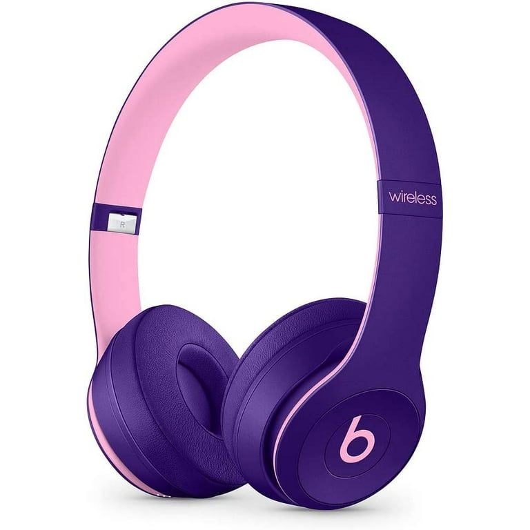 Restored Beats Solo3 Wireless On Ear Headphones W1 Chip Class 1 Bluetooth 40 Hours of Listening Time Built In Microphone and Controls Pop