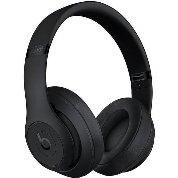 Restored Beats by Dr. Dre Studio3 Wireless Bluetooth Headphones MQ562LL/A Matte Black (Refurbished)