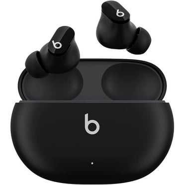 Restored Beats Studio Buds True Wireless Noise Cancelling Earbuds - Class 1 Bluetooth, 8 Hours of Listening Time, Sweat Resistant, Built-In Microphone - (Black) (Refurbished)