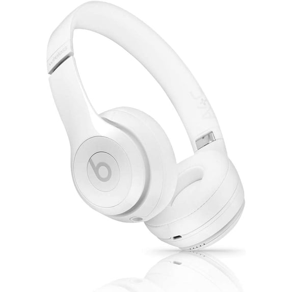 Restored Beats by Dr. Dre Solo3 Wireless Gloss White On Ear Headphones MNEP2LL/A (Refurbished)